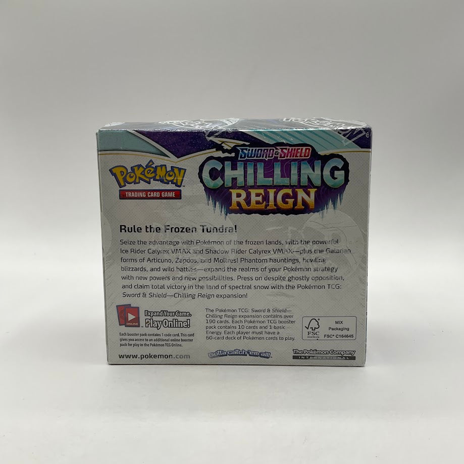 Pokemon: Sword & Shield Chilling Reign Booster Box #1 *See Picture for Condition*